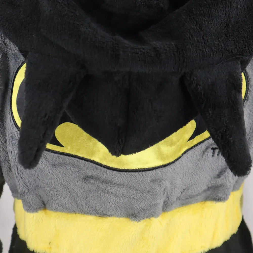 DC Comics Batman Kinder Hausmantel Bademantel mit Kapuze - WS-Trend.de Gr. 98-128 Fleece