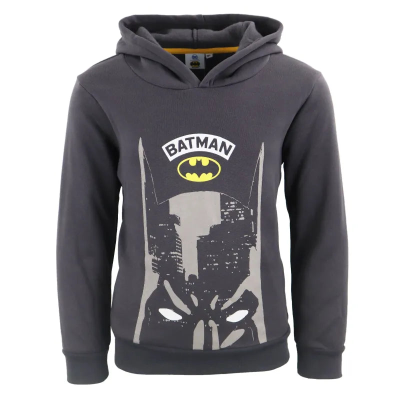 DC Comics Batman Kinder Hoodie Kapuzenpullover - WS-Trend.de Pulli 104-140 Schwarz Rot