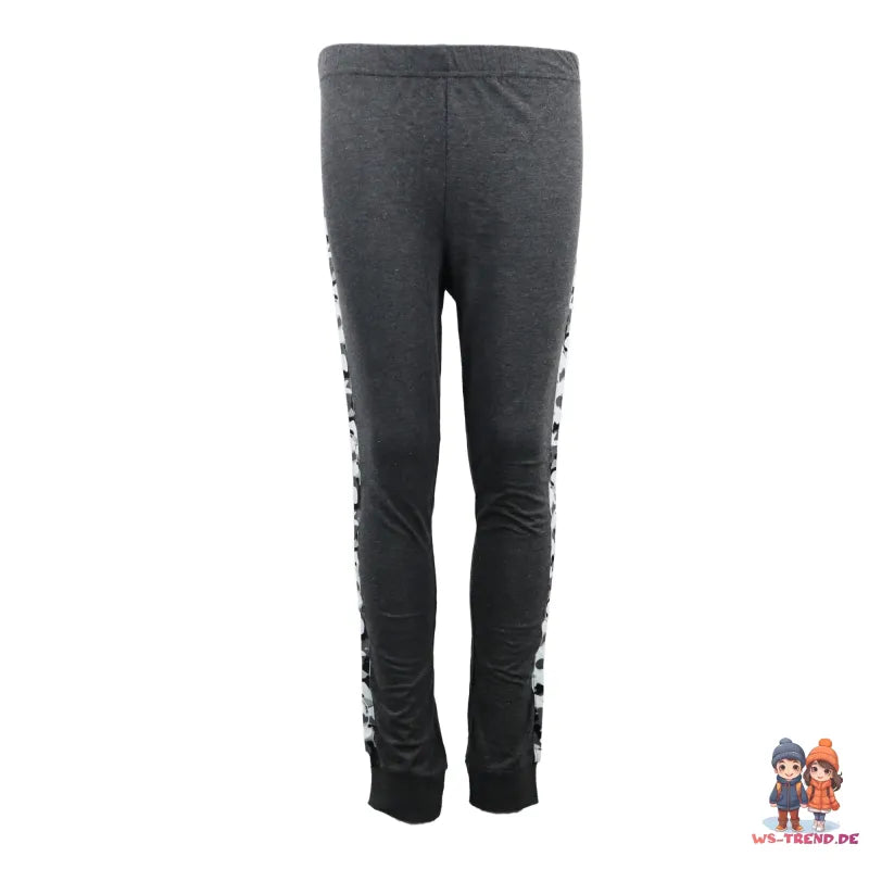 DC Comics Classic Batman Kinder langarm Pyjama Schlafanzug - WS-Trend.de Jungen lang 134 - 164 Schwarz Grau