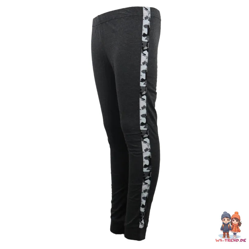 DC Comics Classic Batman Kinder langarm Pyjama Schlafanzug - WS-Trend.de Jungen lang 134 - 164 Schwarz Grau