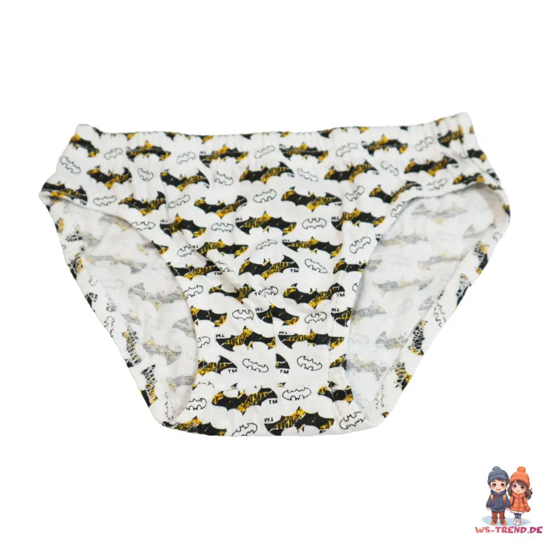 DC Comics Batman 3er Pack Slips Kinder Jungen Unterwäsche - WS-Trend.de 100% Baumwolle