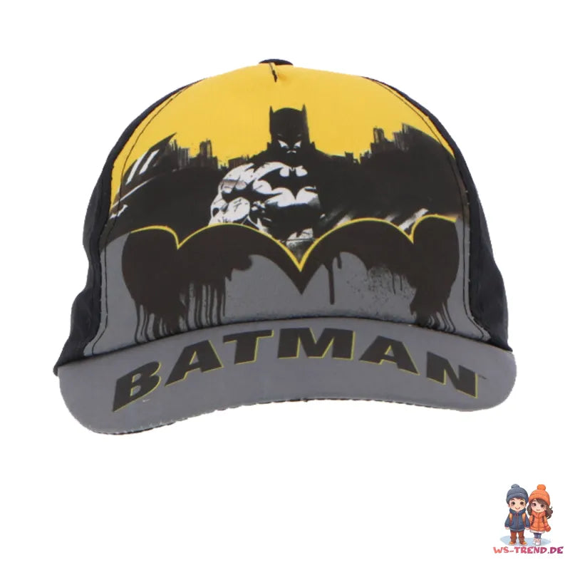 DC Comics Batman Classic Kinder Baseball Kappe - WS-Trend.de Jungen Basecap Mütze Hut 55