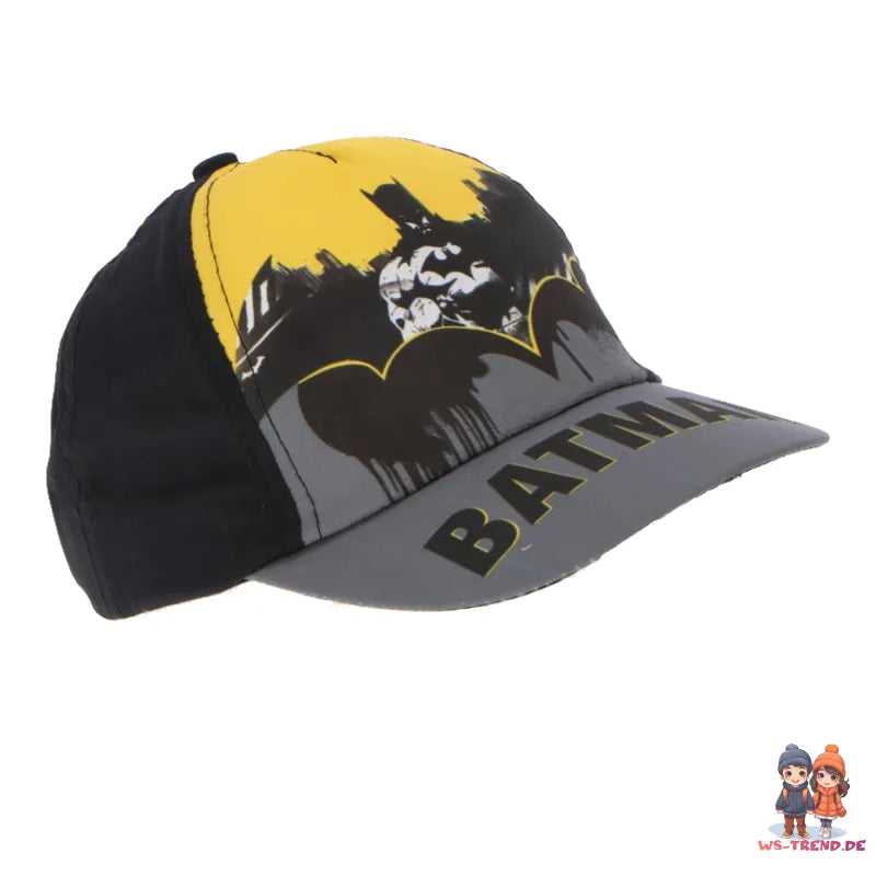 DC Comics Batman Classic Kinder Baseball Kappe - WS-Trend.de Jungen Basecap Mütze Hut 55