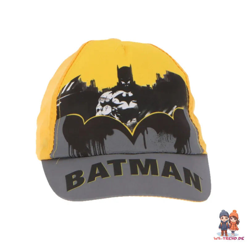 DC Comics Batman Classic Kinder Baseball Kappe - WS-Trend.de Jungen Basecap Mütze Hut 55