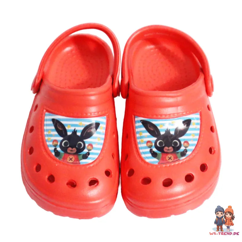 Bing Jungen Kinder Clogs Badeschuhe Latschen - WS-Trend.de Hausschuhe Gr. 24 bis 31