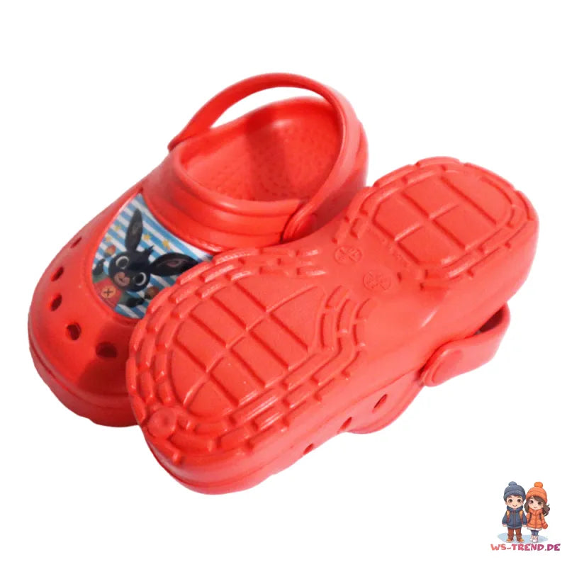 Bing Jungen Kinder Clogs Badeschuhe Latschen - WS-Trend.de Hausschuhe Gr. 24 bis 31