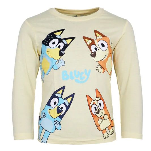 Bluey Bingo Kinder Langarmshirt langarm Shirt - WS-Trend.de Gr. 92-116 Baumwolle