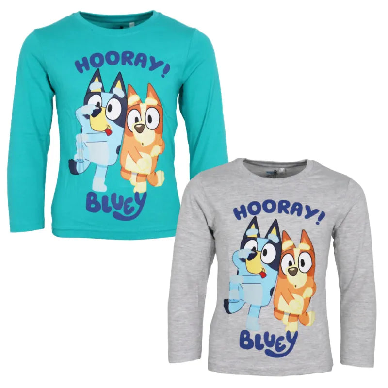 Bluey Bingo Kinder Langarmshirt langarm Shirt - WS-Trend.de Gr. 92-116 Baumwolle