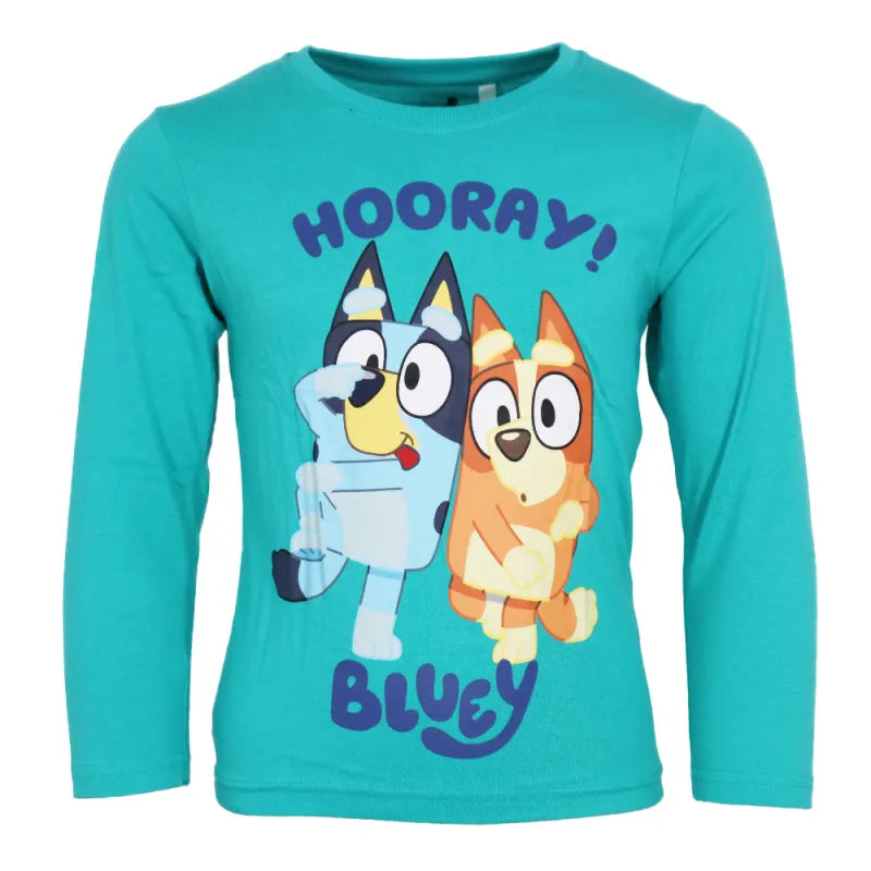 Bluey Bingo Kinder Langarmshirt langarm Shirt - WS-Trend.de Gr. 92-116 Baumwolle