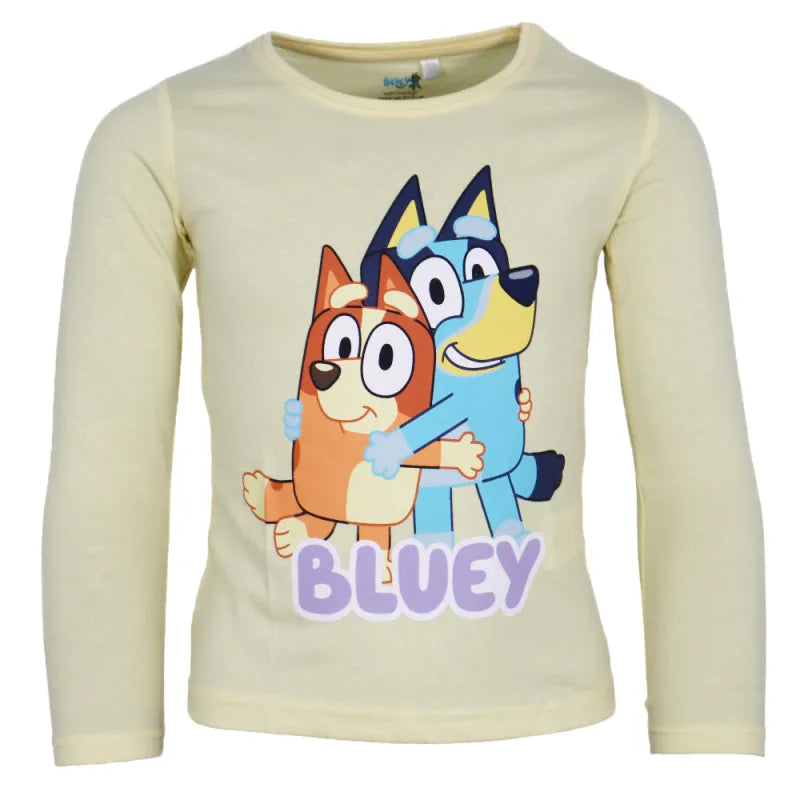 Bluey Bingo Kinder Langarmshirt langarm Shirt - WS-Trend.de Gr. 92-116 Baumwolle