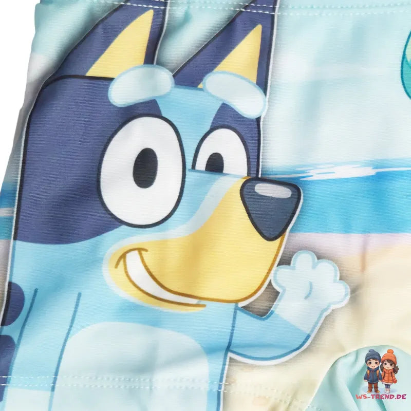 Bluey und Bingo Kinder Jungen Badehose Badeshorts - WS-Trend.de Schwimmhose Gr. 98 bis 122