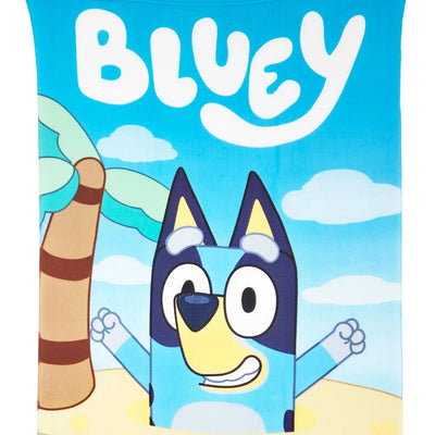 Kinderserie Bluey Kinder Strandtuch Handtuch Badetuch 70 x 140 cm - Ansicht 2