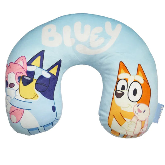 Bluey und Bingo Kinder Reisekissen Nackenkissen Auto Flugzeug WS Trend.de