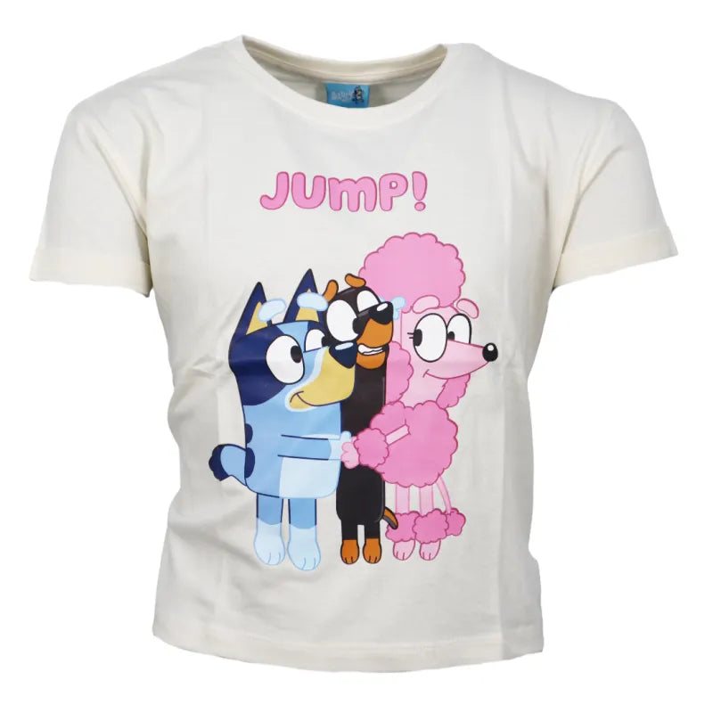 Bluey Bingo Kinder Mädchen kurzarm T-Shirt Shirt - WS-Trend.de Größe 92 bis 116 Baumwolle