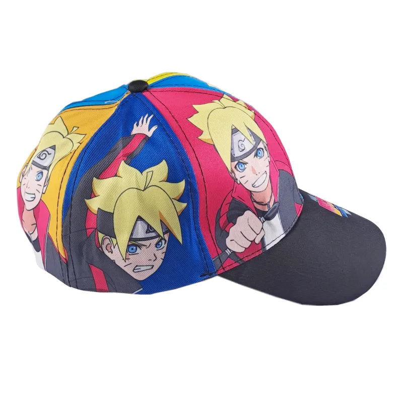 Anime Boruto Fullprint Basecap - WS-Trend.de Baseball Kappe Mütze Gr. 55 Jungen