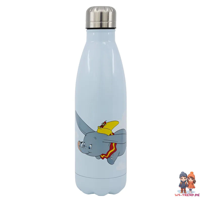 Disney Dumbo Edelstahl Sportflasche Wasserflasche Trinkflasche Flasche 780 ml - WS-Trend.de Elefant 850