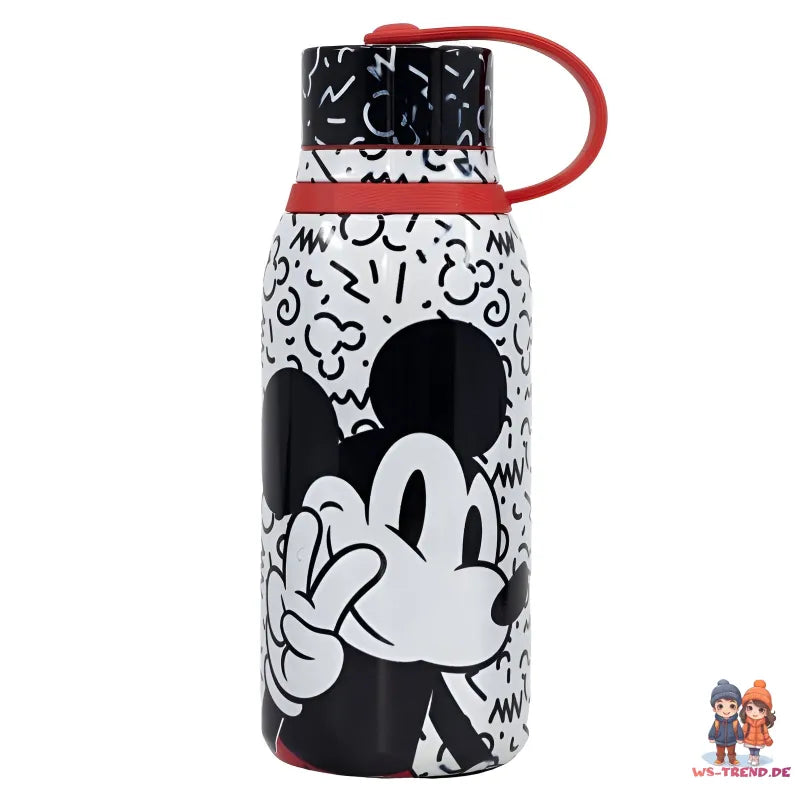 Disney Mickey Maus Kinder Edelstahl Wasserflasche Trinkflasche Flasche 330 ml - WS-Trend.de