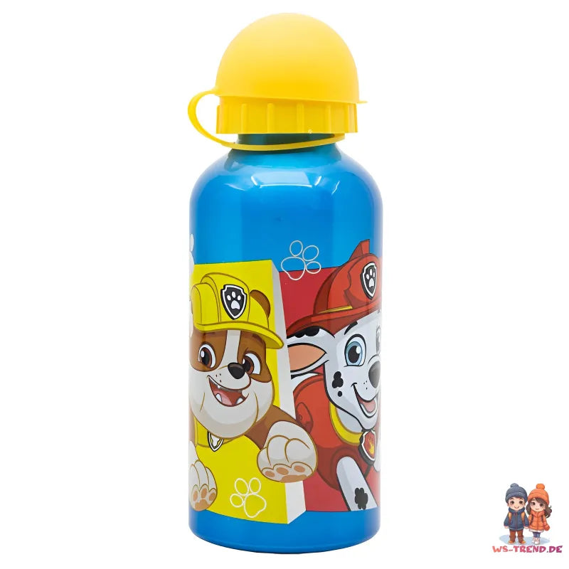 Paw Patrol Chase Kinder Alu Wasserflasche Trinkflasche Flasche 400 ml - WS-Trend.de