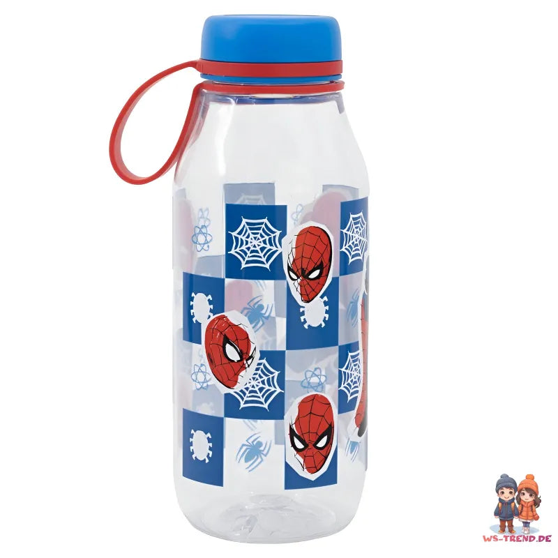 Marvel Spiderman Kinder Wasserflasche Trinkflasche Flasche 460 ml - WS-Trend.de