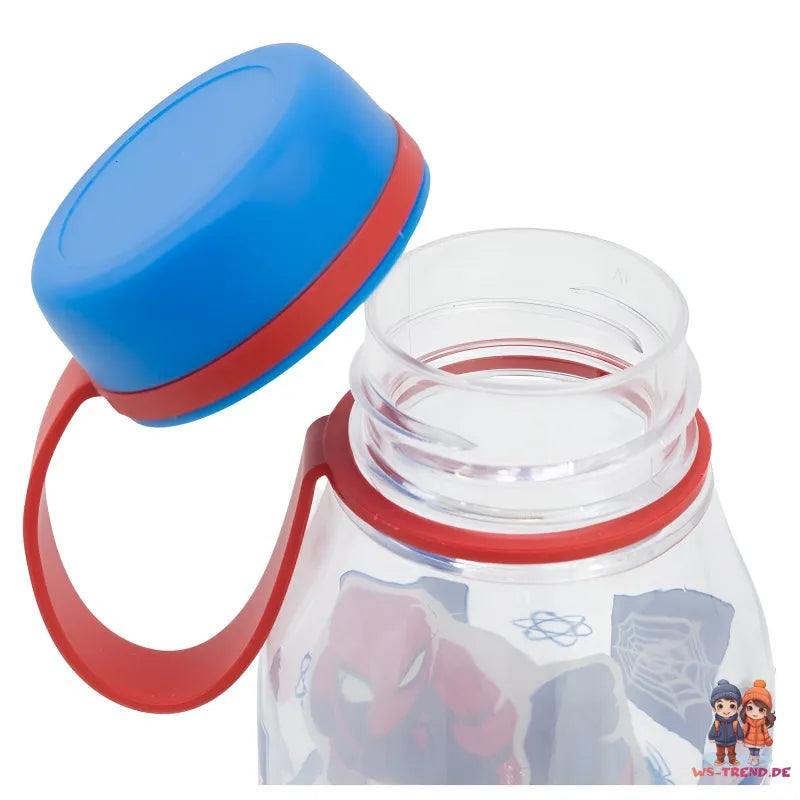Marvel Spiderman Kinder Wasserflasche Trinkflasche Flasche 460 ml - WS-Trend.de