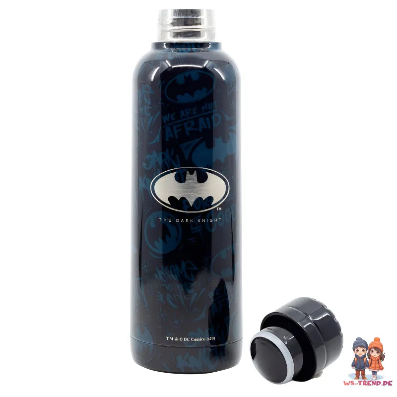 DC Comics Batman Edelstahl Thermo Wasserflasche Trinkflasche Flasche 515 ml - WS-Trend.de
