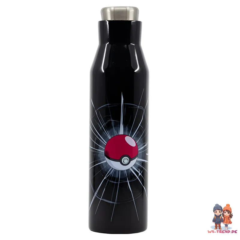 Pokemon Pokeball Edelstahl Thermo Wasserflasche Trinkflasche Flasche 580 ml WS Trend.de