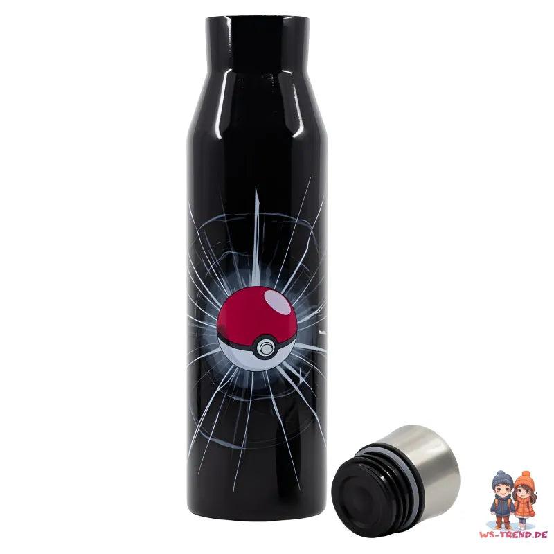 Pokemon Pokeball Edelstahl Thermo Wasserflasche Trinkflasche Flasche 580 ml WS Trend.de