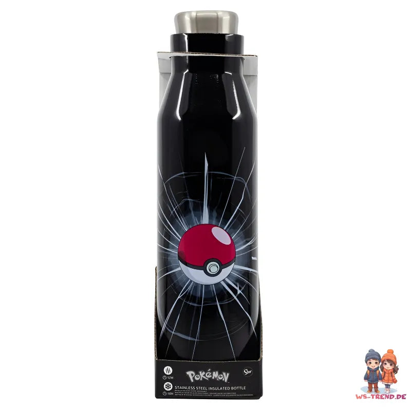 Pokemon Pokeball Edelstahl Thermo Wasserflasche Trinkflasche Flasche 580 ml WS Trend.de