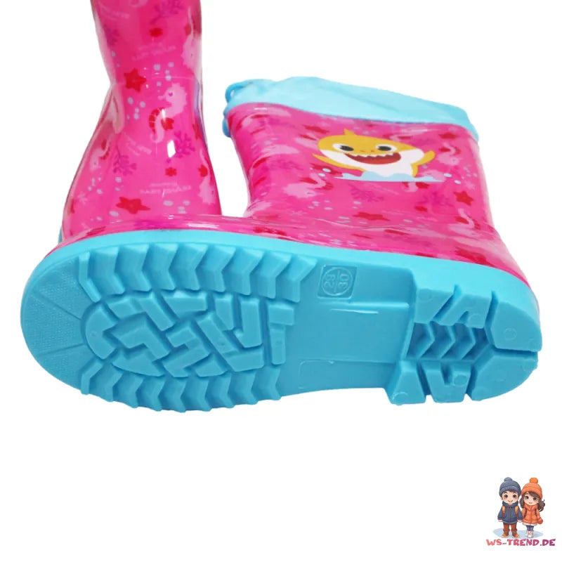 Baby Shark Haie Kinder Mädchen Gummistiefel Regenstiefel - WS-Trend.de Stiefel Gr. 23-32