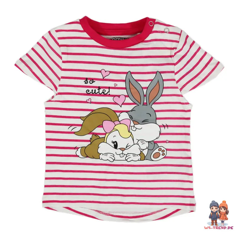 Bugs und Lola Bunny Baby Mädchen Sommerset Shorts plus T-Shirt - WS-Trend.de Gr. 62-86