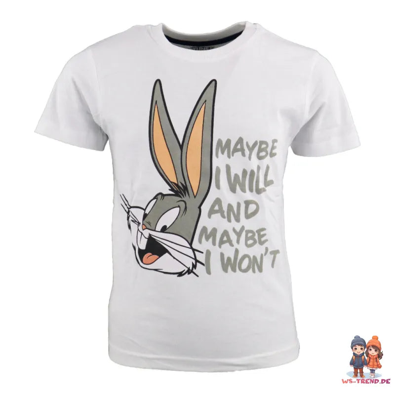 Bugs Bunny Kinder Schlafanzug Pyjama kurzarm - WS-Trend.de kurz Sleepwear 104-134 baumwolle