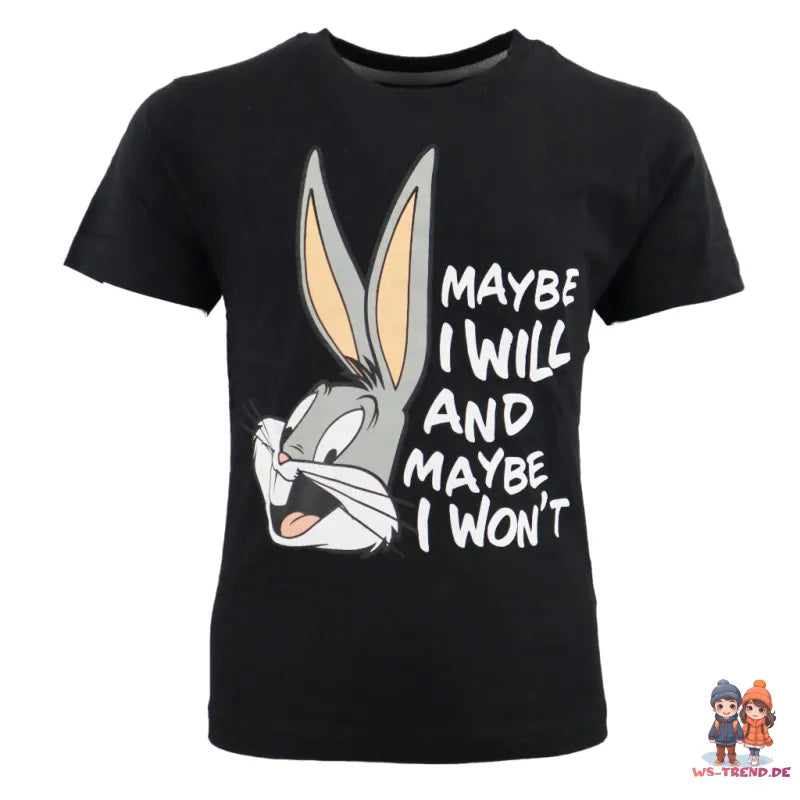 Bugs Bunny Kinder Schlafanzug Pyjama kurzarm - WS-Trend.de kurz Sleepwear 104-134 baumwolle