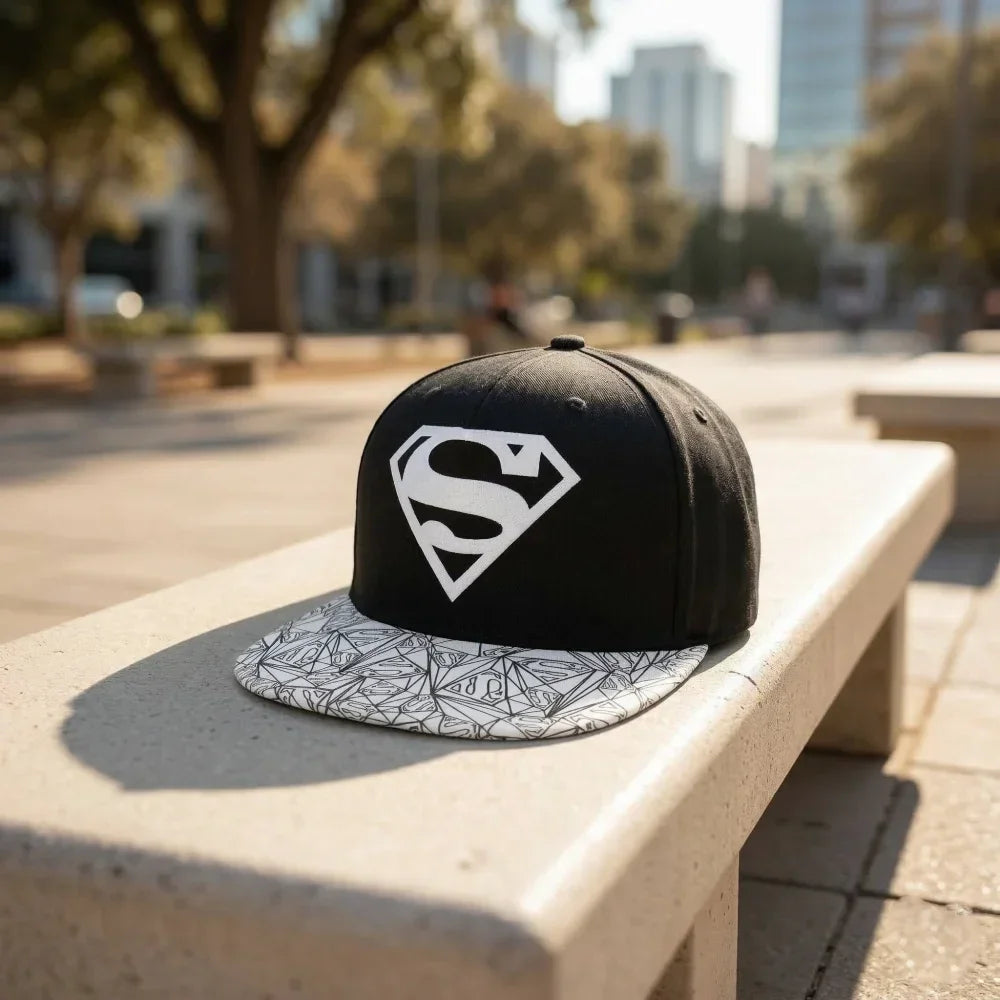 DC Comics Superman Kinder Baseball Kappe Snapback Cap - WS-Trend.de Basecap Mütze Hut Hip Hop 54 - 56