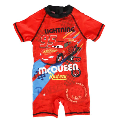 Disney Cars Lightning Mc Queen Jungen Badeanzug Schwimmanzug - WS-Trend.de Gr 86 bis 116