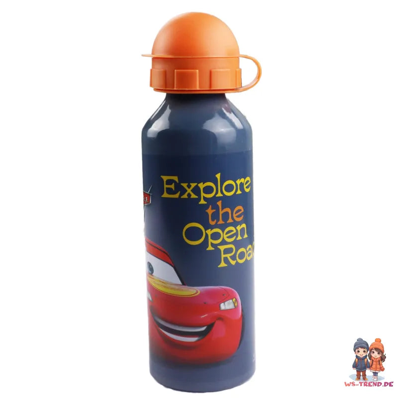 Disney Cars Lightning McQueen Aluminium Trinkflasche Flasche 520 ml - WS-Trend.de Wasserflasche