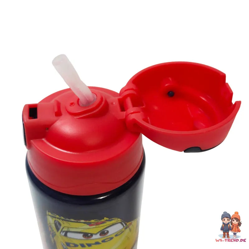 Disney Cars Lightning McQueen 2 tlg Lunch Set Brotdose Trinkflasche Alu 500 ml - WS-Trend.de