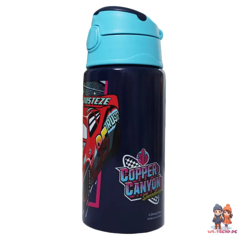 Disney Cars Lightning McQueen Alu Wasserflasche Trinkflasche Flasche 500 ml WS Trend.de