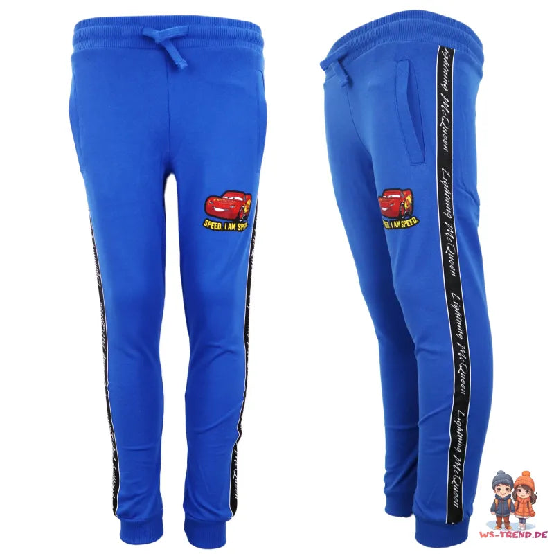 Disney Cars Lightning McQueen Kinder Jogginghose Sporthose WS Trend.de Hose 98 128