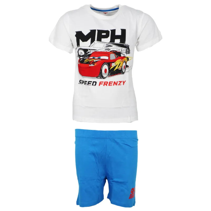Disney Cars Lightning McQueen Kinder Pyjama Schlafanzug - WS-Trend.de 98-128 Baumwolle