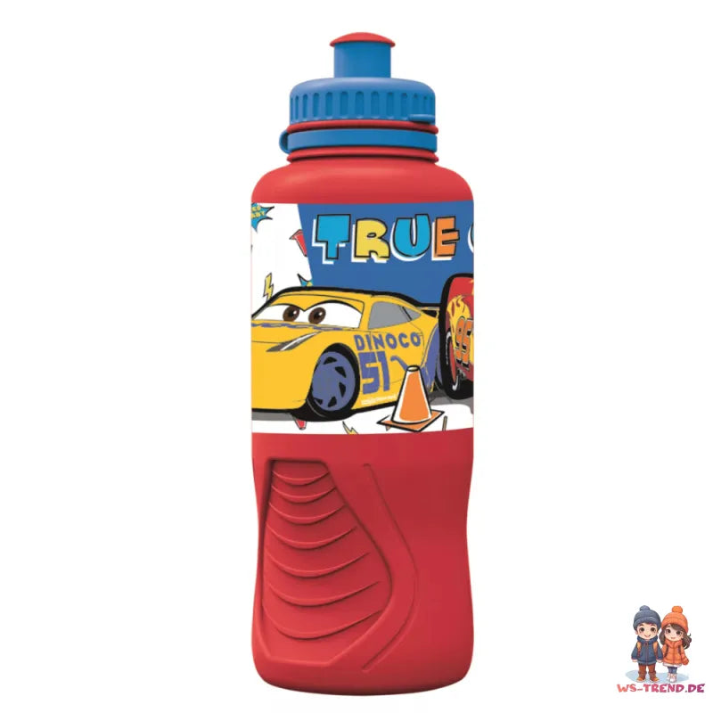 Disney Cars Lightning McQueen 2 teiliges Lunch Set - Brotdose Trinkflasche 430ml - WS-Trend.de