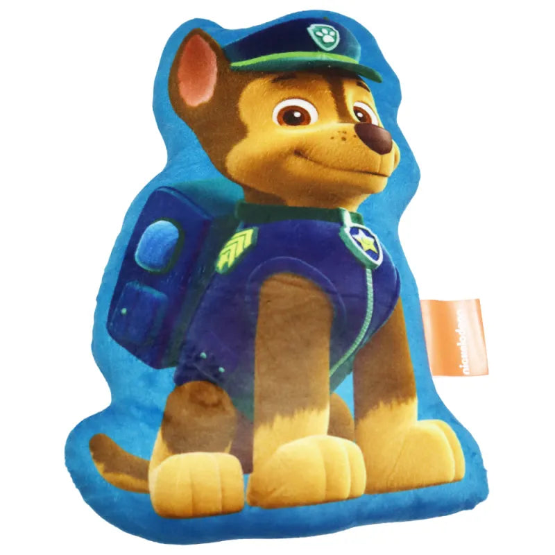 Paw Patrol Chase 3D mini Kissen Dekokissen Cushion 32x25x5 cm - WS-Trend.de