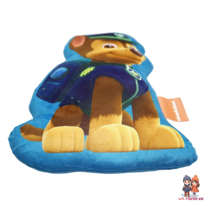 Paw Patrol Chase 3D mini Kissen Dekokissen Cushion 32x25x5 cm - WS-Trend.de