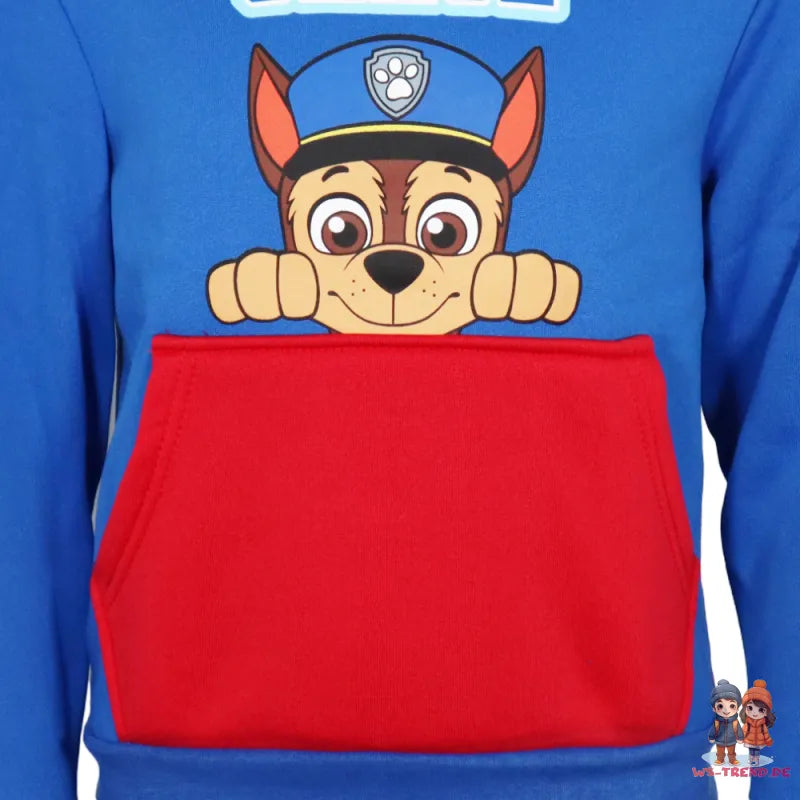 Paw Patrol Chase Kinder Jungen Pullover Sweatshirt Pulli - WS-Trend.de Gr. 98 bis 128