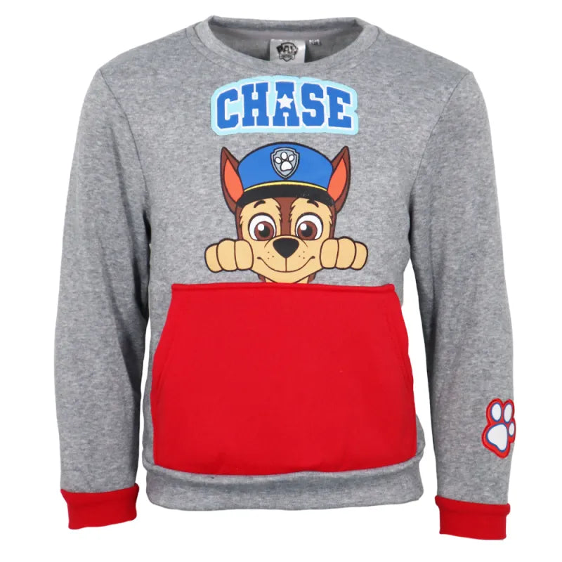 Paw Patrol Chase Kinder Jungen Pullover Sweatshirt Pulli - WS-Trend.de Gr. 98 bis 128