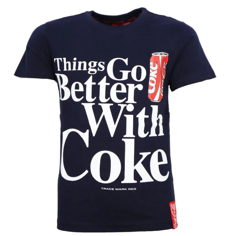 Coca Cola Classic Kinder Jugend Jungen kurzarm T-Shirt - WS-Trend.de 134-164 100% Baumwolle