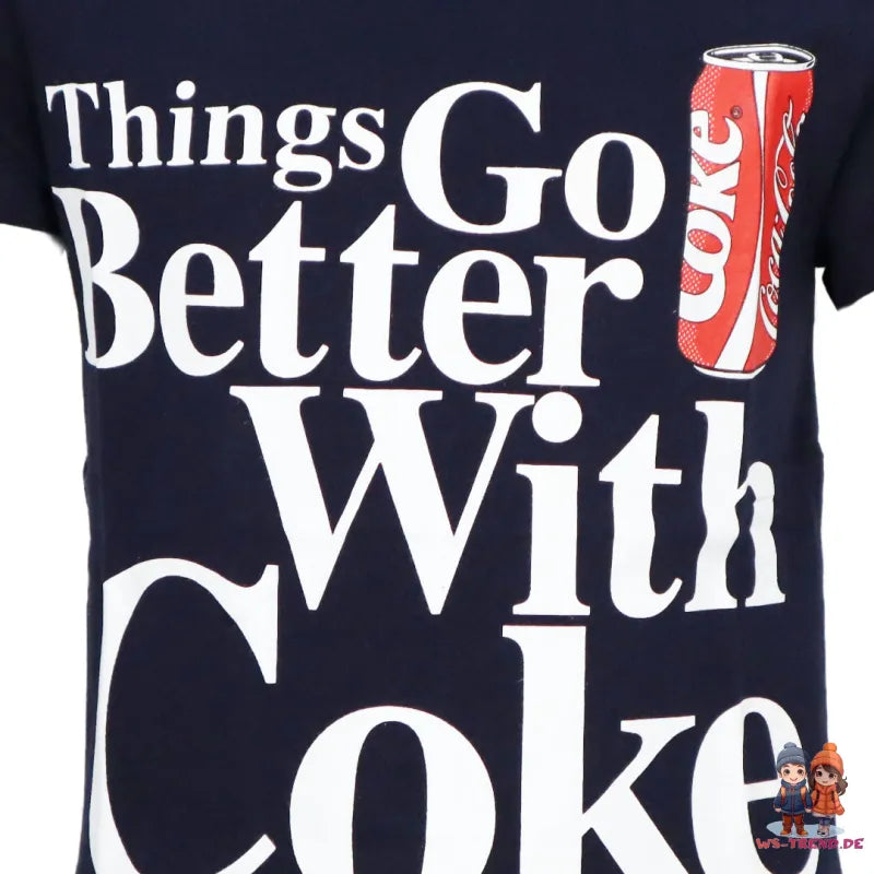 Coca Cola Classic Kinder Jugend Jungen kurzarm T-Shirt - WS-Trend.de 134-164 100% Baumwolle