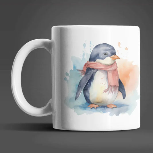 Süßer Pinguin Coffee Kaffeetasse Teetasse Geschenkidee - WS-Trend.de Tasse 330 ml