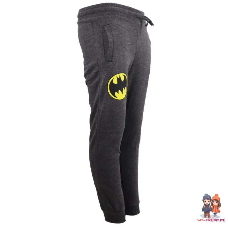 DC Comics Batman Kinder Jogginghose - WS-Trend.de Jugend Sporthose Hose Grau 134-164
