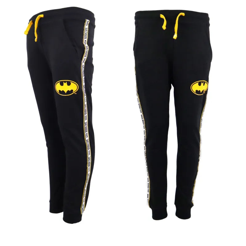 DC Comics Batman Kinder Jogginghose Schwarz - WS-Trend.de Sporthose Hose 104-134