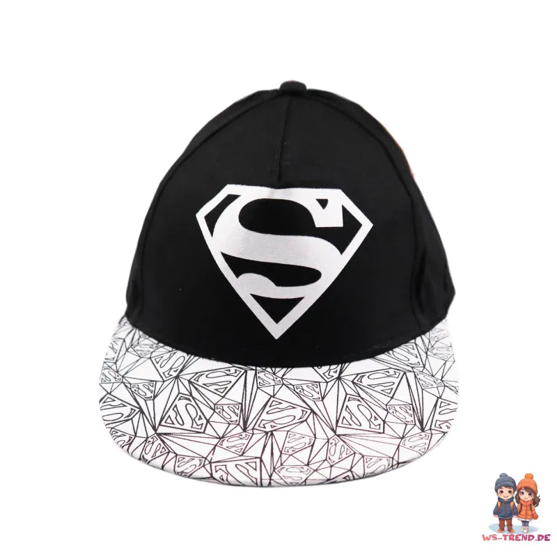 DC Comics Superman Kinder Baseball Kappe Snapback Cap - WS-Trend.de Basecap Mütze Hut Hip Hop 54 - 56